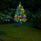 Wetterfester Solar-Weihnachtsbaum — Strahlend schön für verschneite Wintertage Mivoza Deutschland