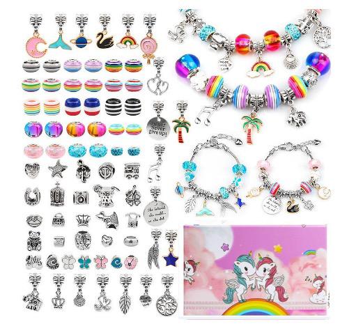 Bracelet Craft Kit with 82 Pieces – Creative Jewelry Design