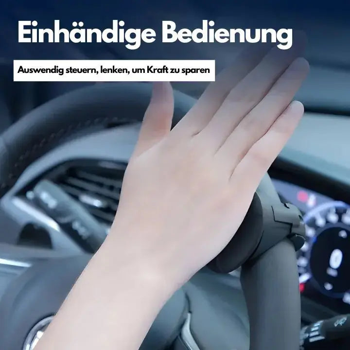 Steering wheel assist for easier turning and better control