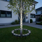 Modular LED tree ring segment – ground spotlight for trees and poles, IP65