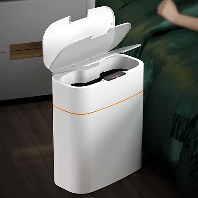 Sensor trash can with automatic lid – Always hygienic