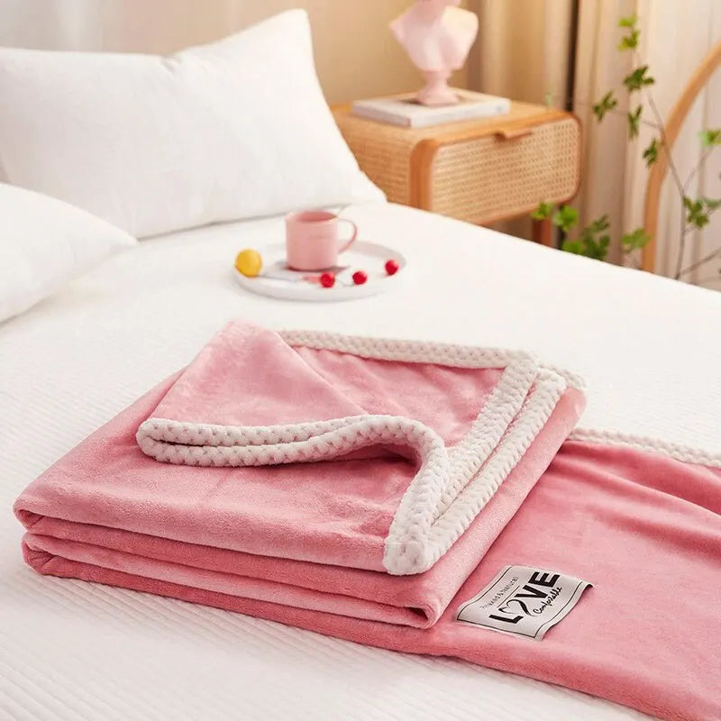 Kuscheldecke Flanell-Fleece – Weich und Warm