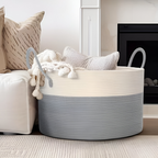 Woven Storage Basket XL – Laundry and Toy Organizer
