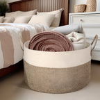 Woven Storage Basket XL – Laundry and Toy Organizer