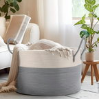 Woven Storage Basket XL – Laundry and Toy Organizer
