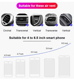 Wireless car charger with automatic phone holder