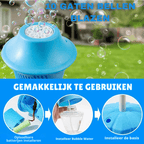 Bubble machine for 20,000 bubbles per minute