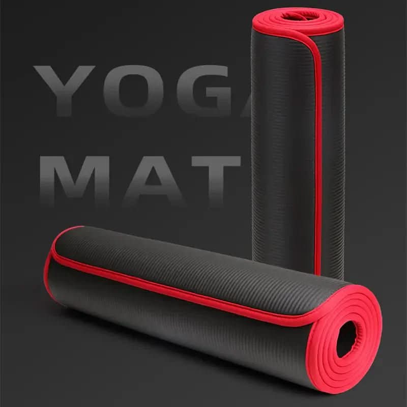 Yogamatte Extra Dick 1 cm mit Antislip-Oberfläche