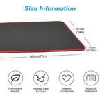 Extra Thick 1 cm Yoga Mat with Non-Slip Surface
