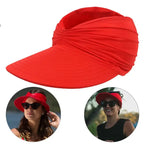 Foldable sun hat with UV protection and wide brim
