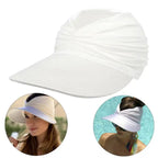 Foldable sun hat with UV protection and wide brim
