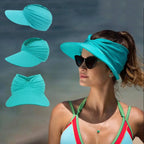 Foldable sun hat with UV protection and wide brim