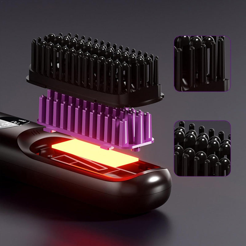 Cordless Hair Styling Brush with Ion Technology