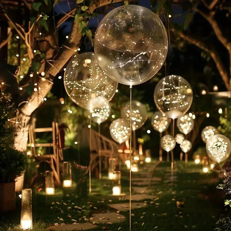 LED Balloon Set with 10 Pieces – Warm Glow for Every Occasion