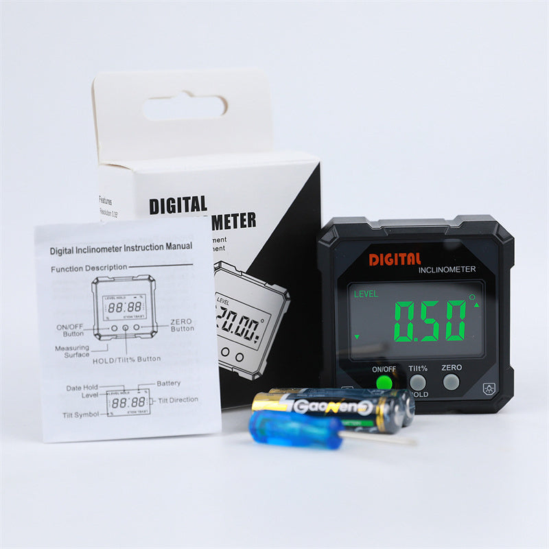 Digital magnetic protractor waterproof IP54