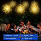 Solar Fireworks Lights – Automatic LED Outdoor Decoration