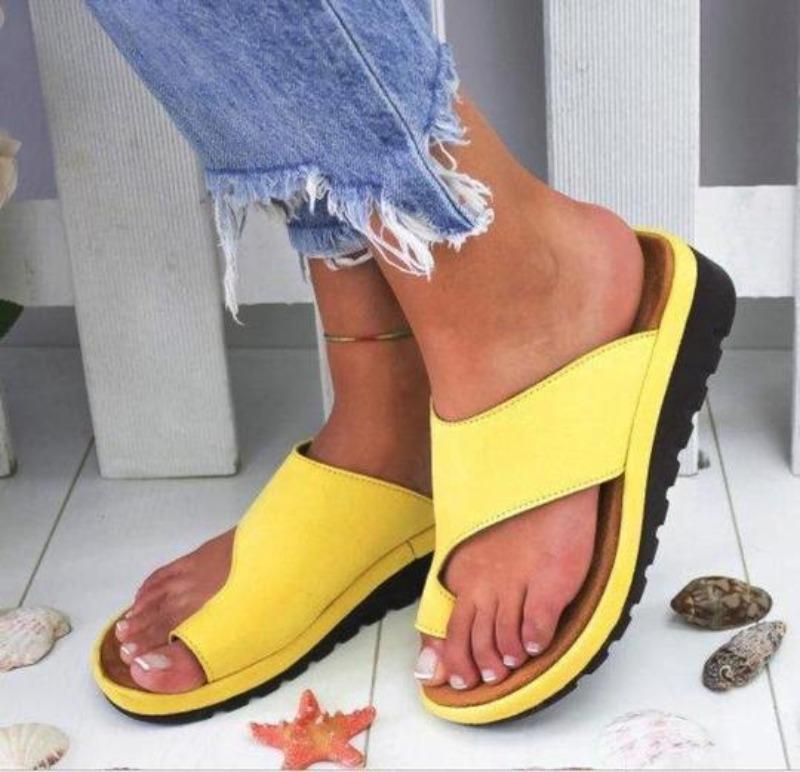 Orthopädische Damen-Sandalen mit Zehenkorrektur