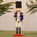 Holz-Nussknacker Soldatenfigur – Weihnachtsdekoration