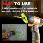 Drill Guide with Laser – Precisely Straight Holes