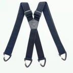 Men's adjustable suspenders with Y-back
