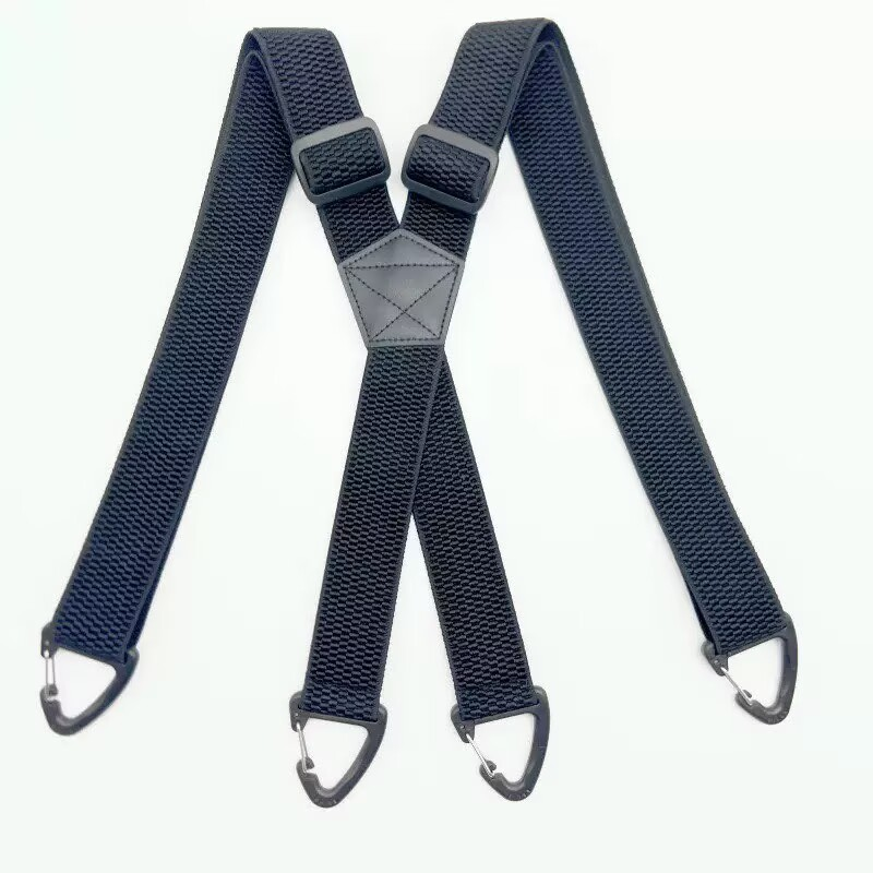 Men's adjustable suspenders with Y-back