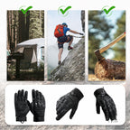 Outdoor gloves with grip function – Secure hold on any surface