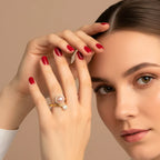 Adjustable Fidget Ring – Rotating Band, Polished Stainless Steel