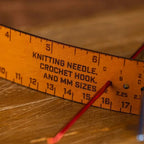 Leather Measuring Ruler for Handicrafts - 7-in-1 Multifunction Tool