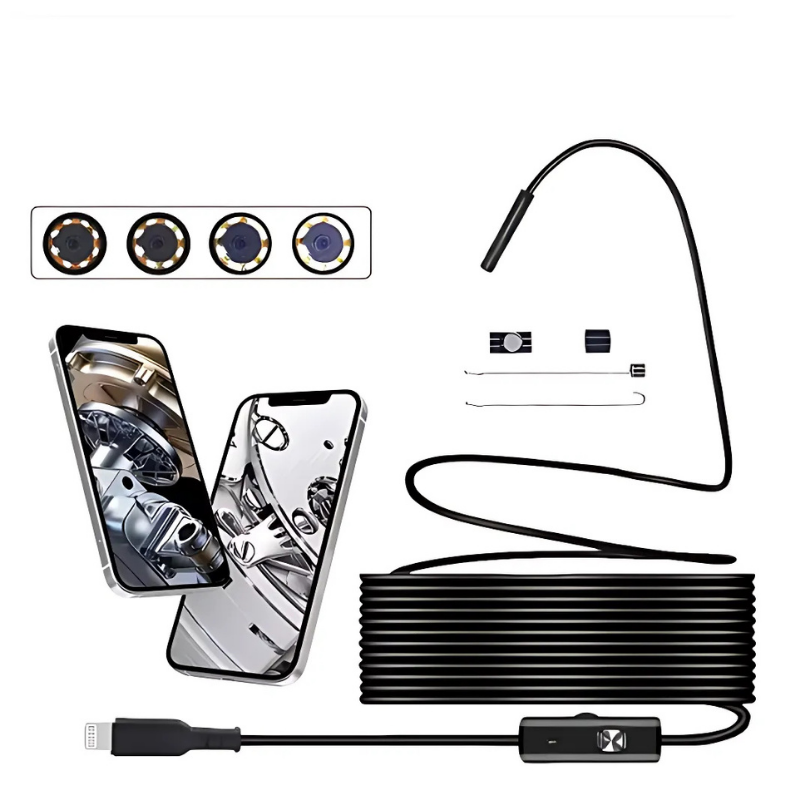 USB-Inspektionskamera mit LED-Licht – Verborgene Bereiche Sehen -   Mivoza Deutschland