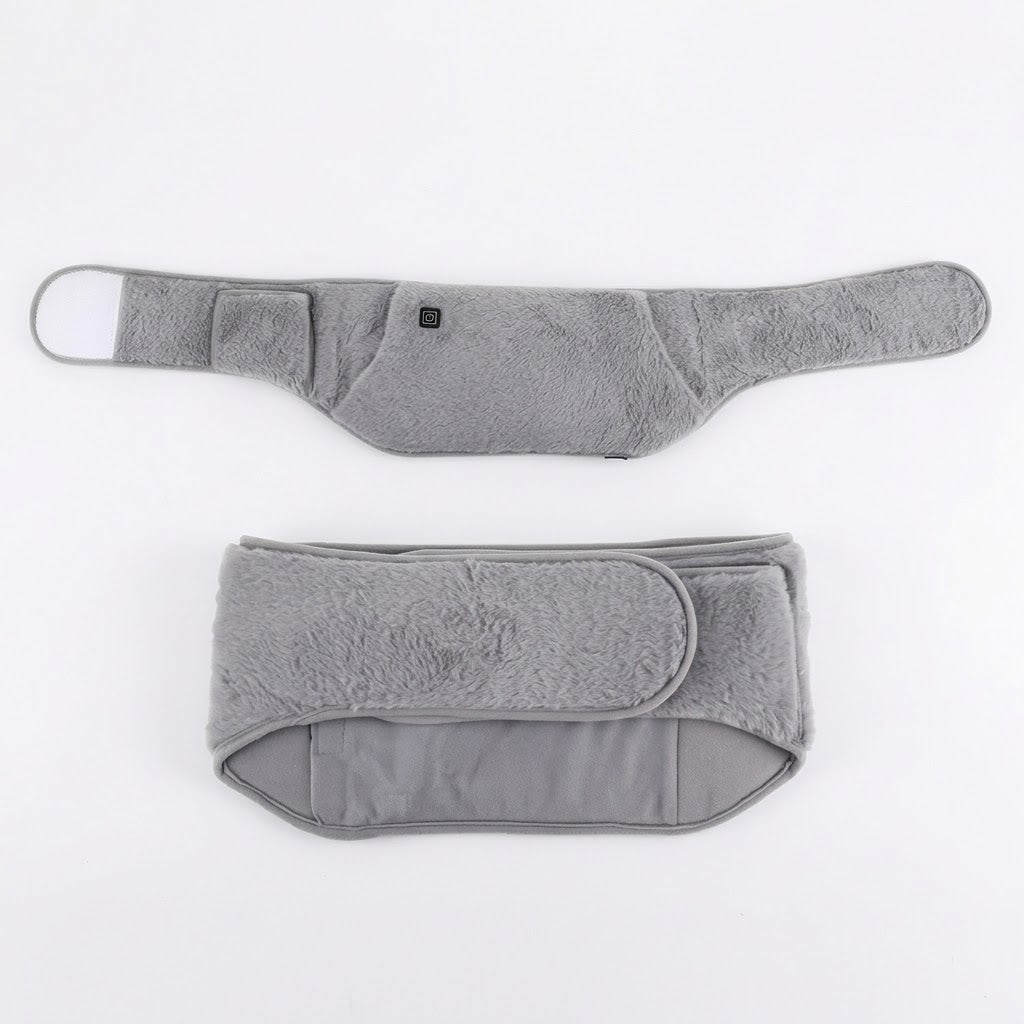 Heated belt hand and stomach warmer with 3 temperature levels, USB