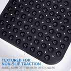 Antirutsch-Badematte XL – Strukturierte Sicherheitsmatte für Badewanne