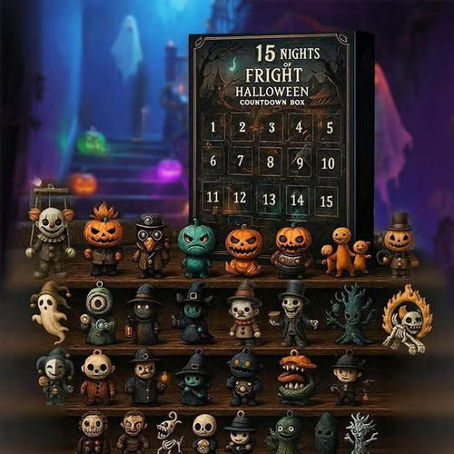 Halloween Adventskalender mit 31 Figuren