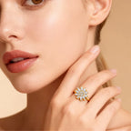 Adjustable Fidget Ring – Rotating Band, Polished Stainless Steel