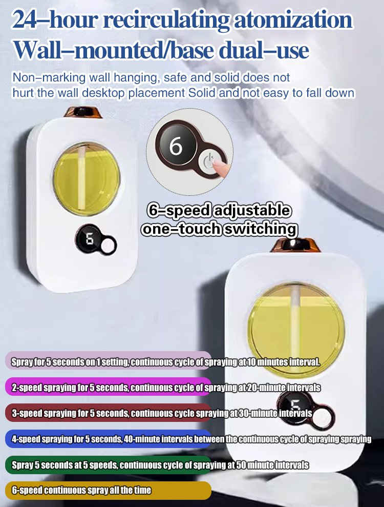 Aromatherapie-Diffuser mit LED-Beleuchtung und USB-Anschluss