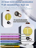 Ultrasonic Aroma Diffuser with LED Light and Essential Oils