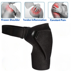 Adjustable shoulder brace for pain relief