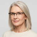 Bifocal reading glasses for near and far – semi-rimless, +1.0 to +4.0 dpt