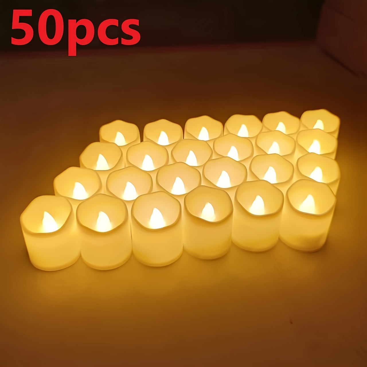 Flammenlose LED-Teelichter -   Mivoza Deutschland
