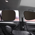 Car sunshade with UV protection – 4-piece set