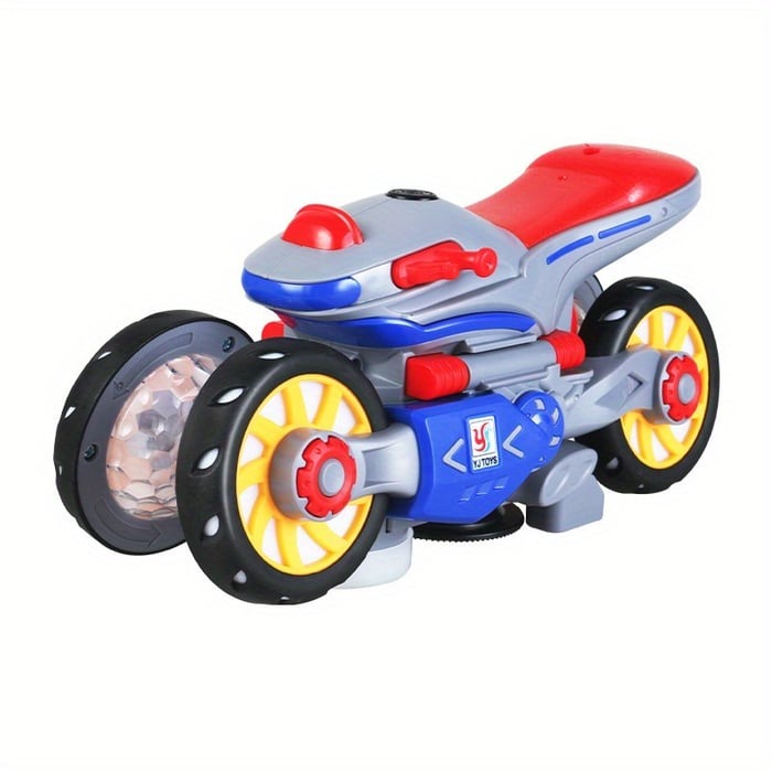 Elektrisches Motorrad-Spielzeug mit LED-Lichten und Musik