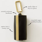 Mini keychain pouch for daily use