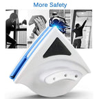 Magnetic window cleaner for both sides