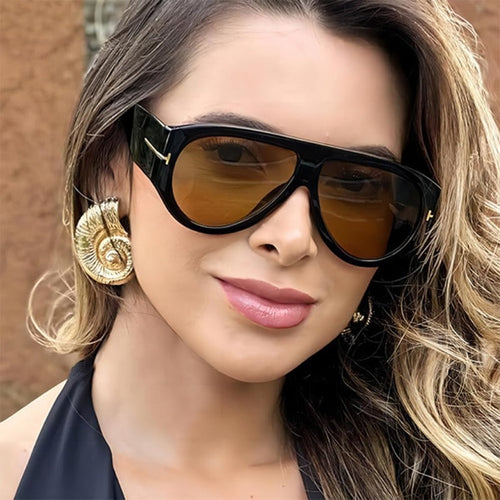 Aviator Sonnenbrille Oversized mit UV400-Schutz