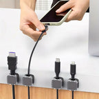Magnetische KabelclipsOrdnung für Schreibtisch und Zuhause