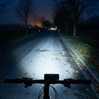 Fahrrad-Frontlicht LED 1000 Lumen, aufladbar mit 2000-mAh-Akku