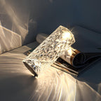 LED Touch Lampe Kristalloptik mit 16 Farben