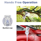 Portable outdoor shower with battery – 2 spray modes, 5000 mAh