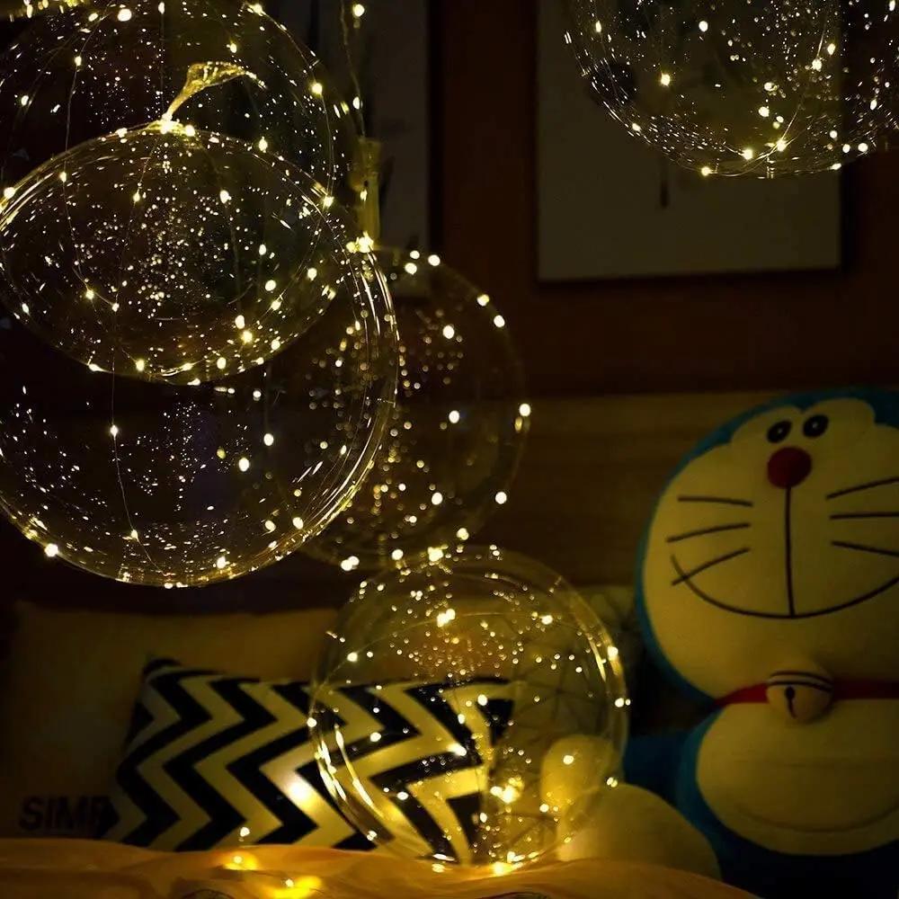 LED Balloon Set with 10 Pieces – Warm Glow for Every Occasion