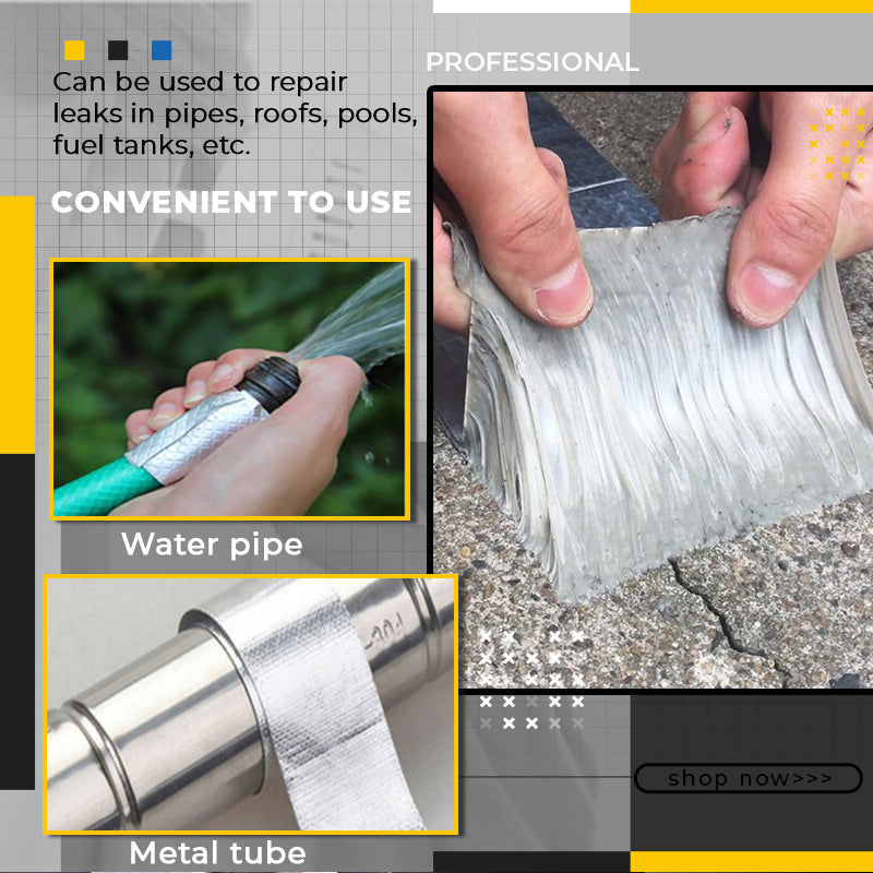 Reparaturband wasserdicht selbstklebend Butylkautschuk