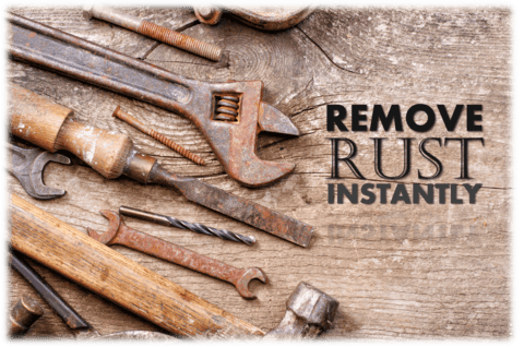 Rust remover spray – Immediately effective against rust and oxidation